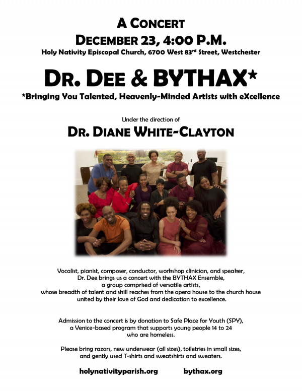 GOSPEL CONCERT! Dr. Dee and BYTHAX